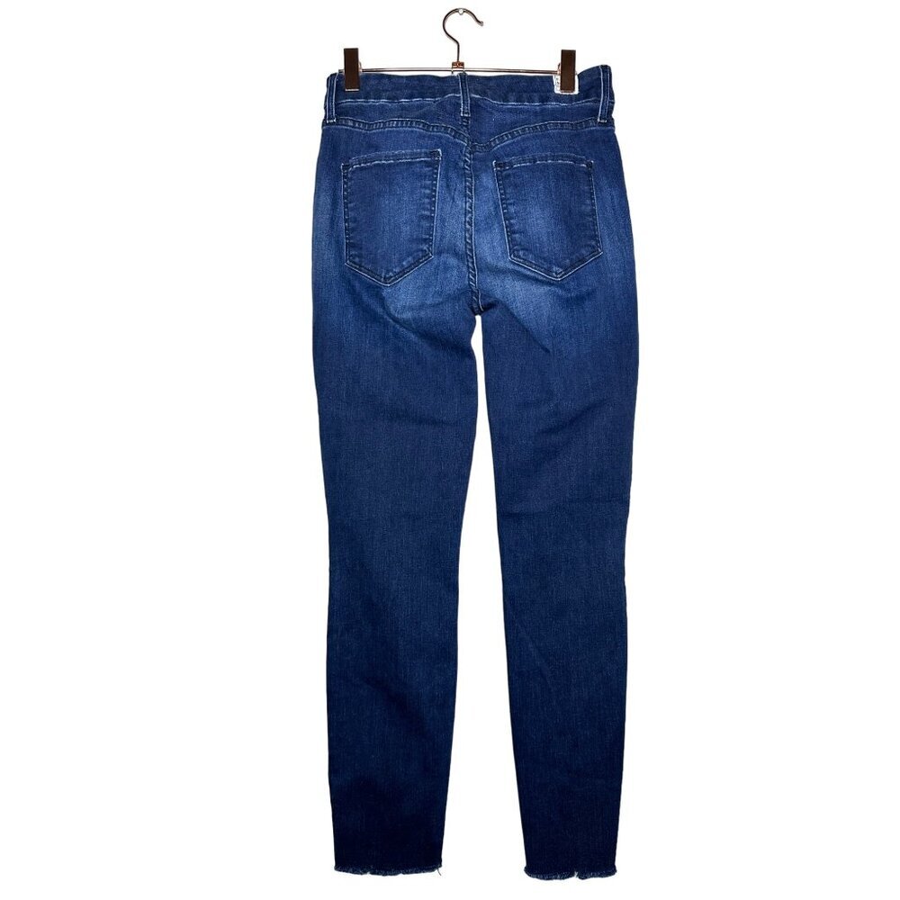 Frank & Eileen Sligo Easy Fit Skinny Jean In Medium Wash Raw Hem Size 27 - Picture 6 of 13
